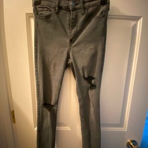Hollister Distressed Skinny Jeans